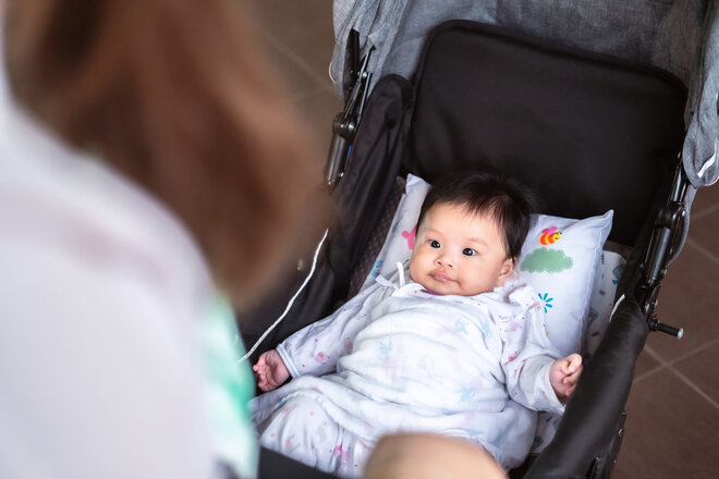 Comfort and Safety of Jogging Strollers at Pish Posh Baby Why Do Babies Sleep Better When Held? 