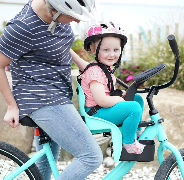 child seat on bike